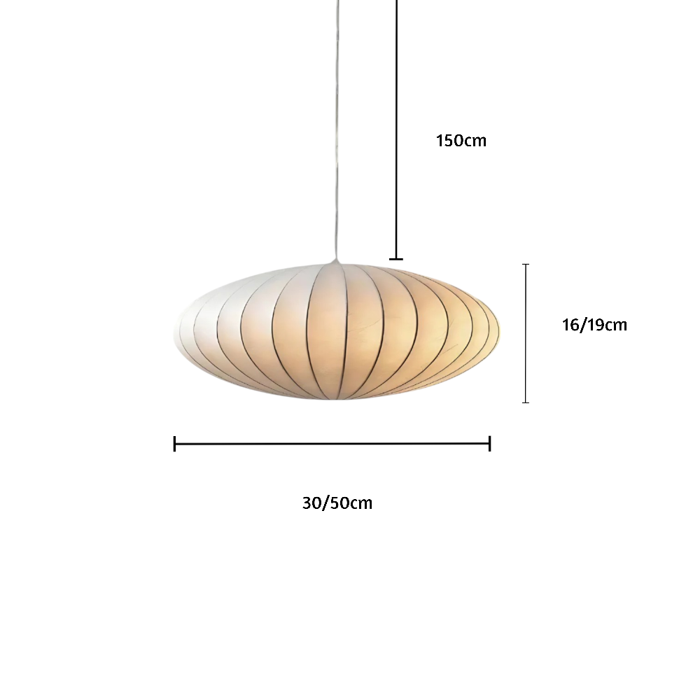 Lampa Sufitowa w Stylu Japońskim