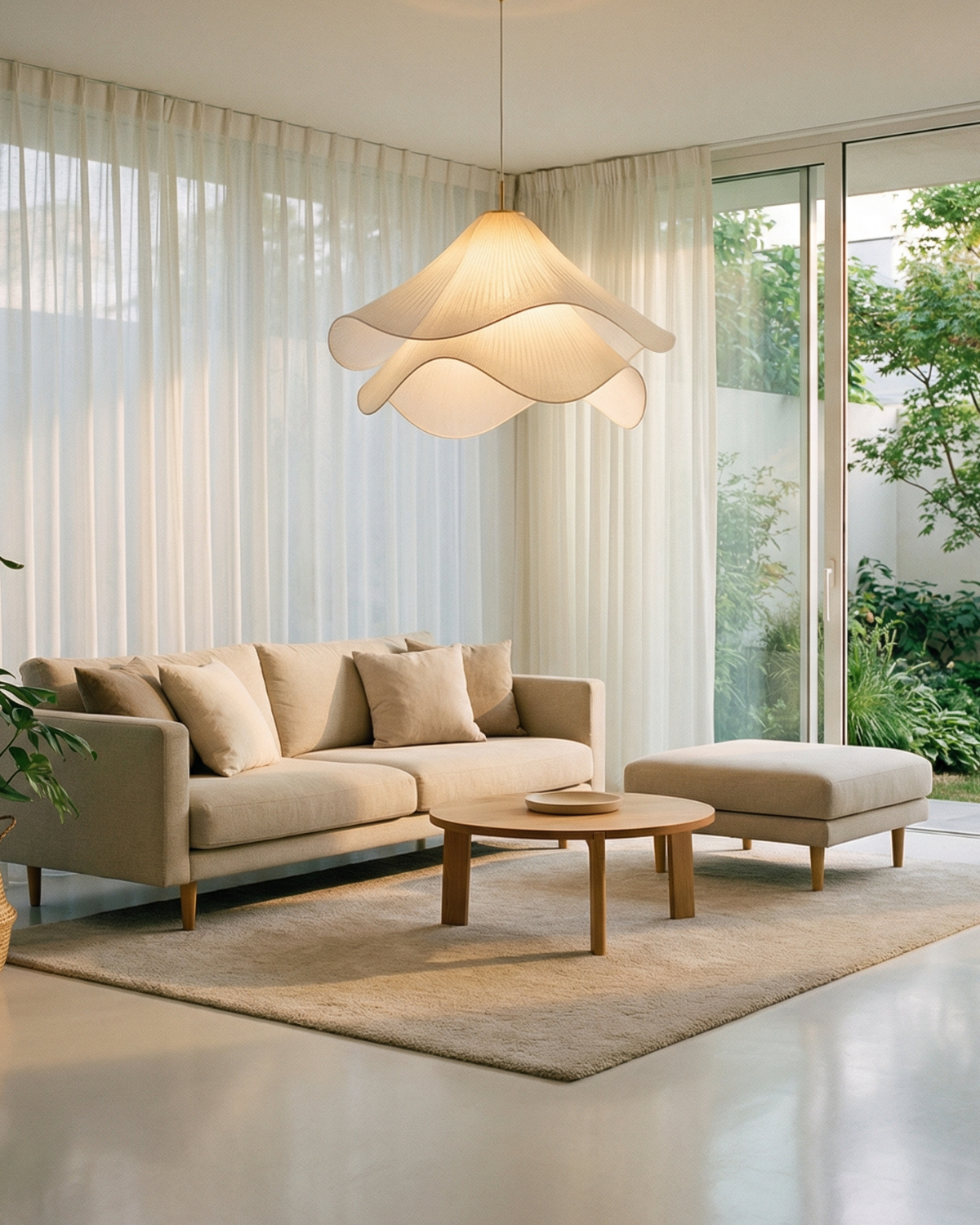 Lampa Sufitowa Dwuwarstwowa