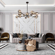 15-częściowa Lampa do Salonu | Lampa Sufitowa