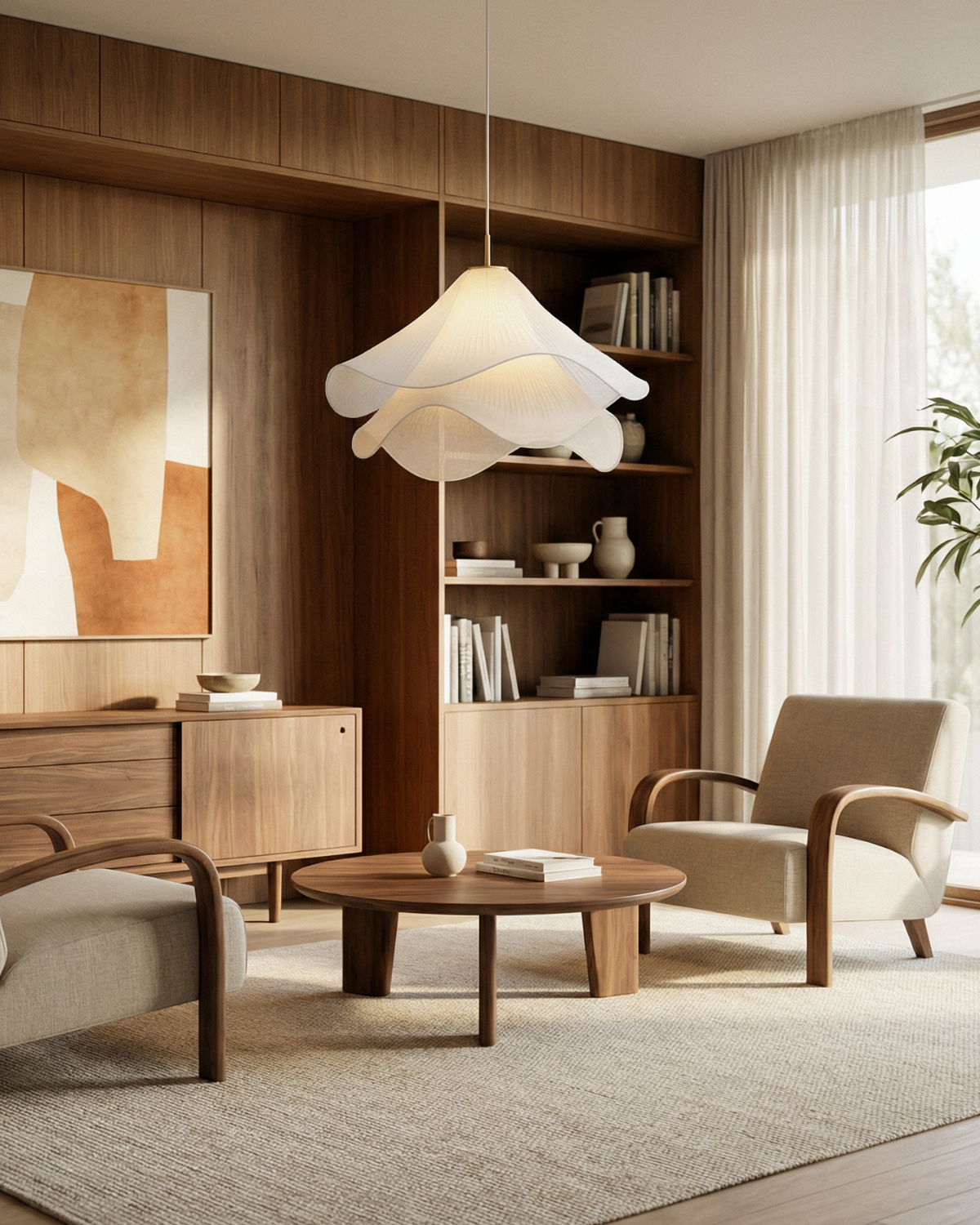 Lampa Sufitowa Dwuwarstwowa