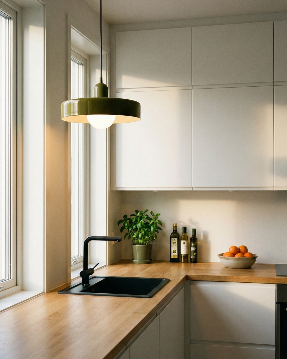 Minimalistyczna Lampa Sufitowa | Styl Skandynawski