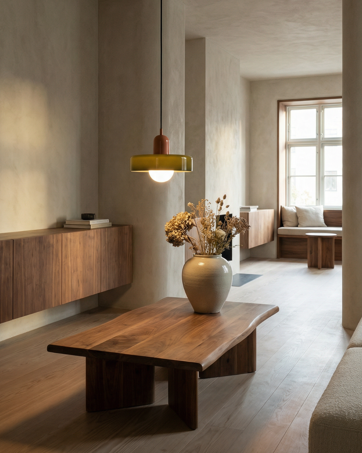 Minimalistyczna Lampa Sufitowa | Styl Skandynawski