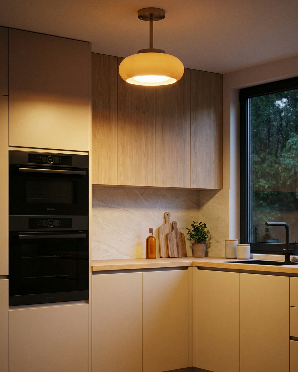 Nordycka Minimalistyczna Lampa Sufitowa