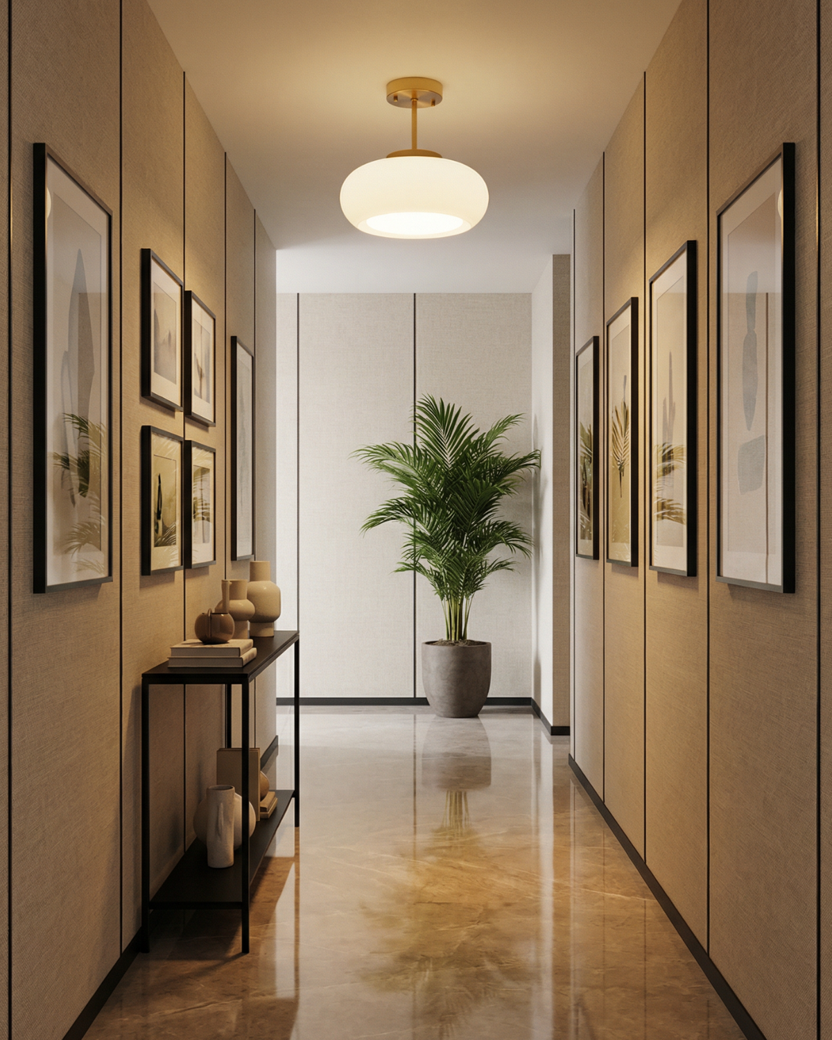 Nordycka Minimalistyczna Lampa Sufitowa