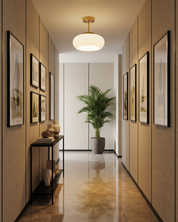 Nordycka Minimalistyczna Lampa Sufitowa