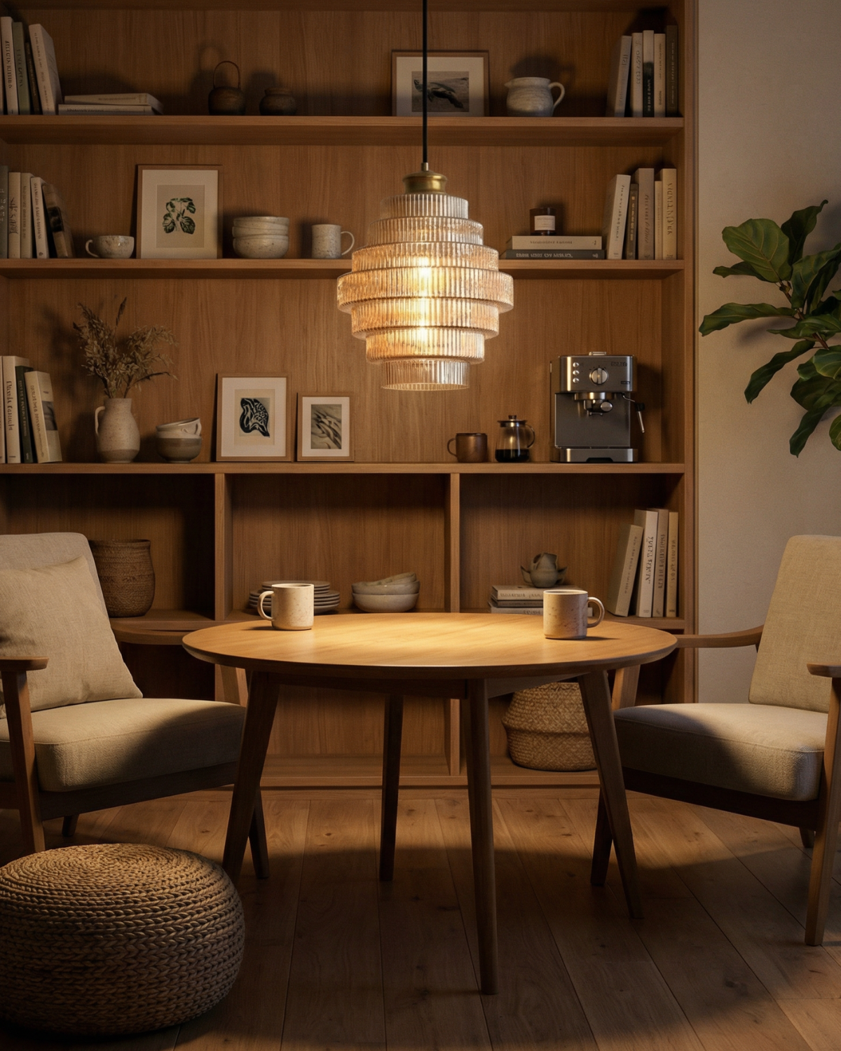 Nowoczesna Lampa Sufitowa Warstwowa