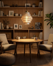 Nowoczesna Lampa Sufitowa Warstwowa