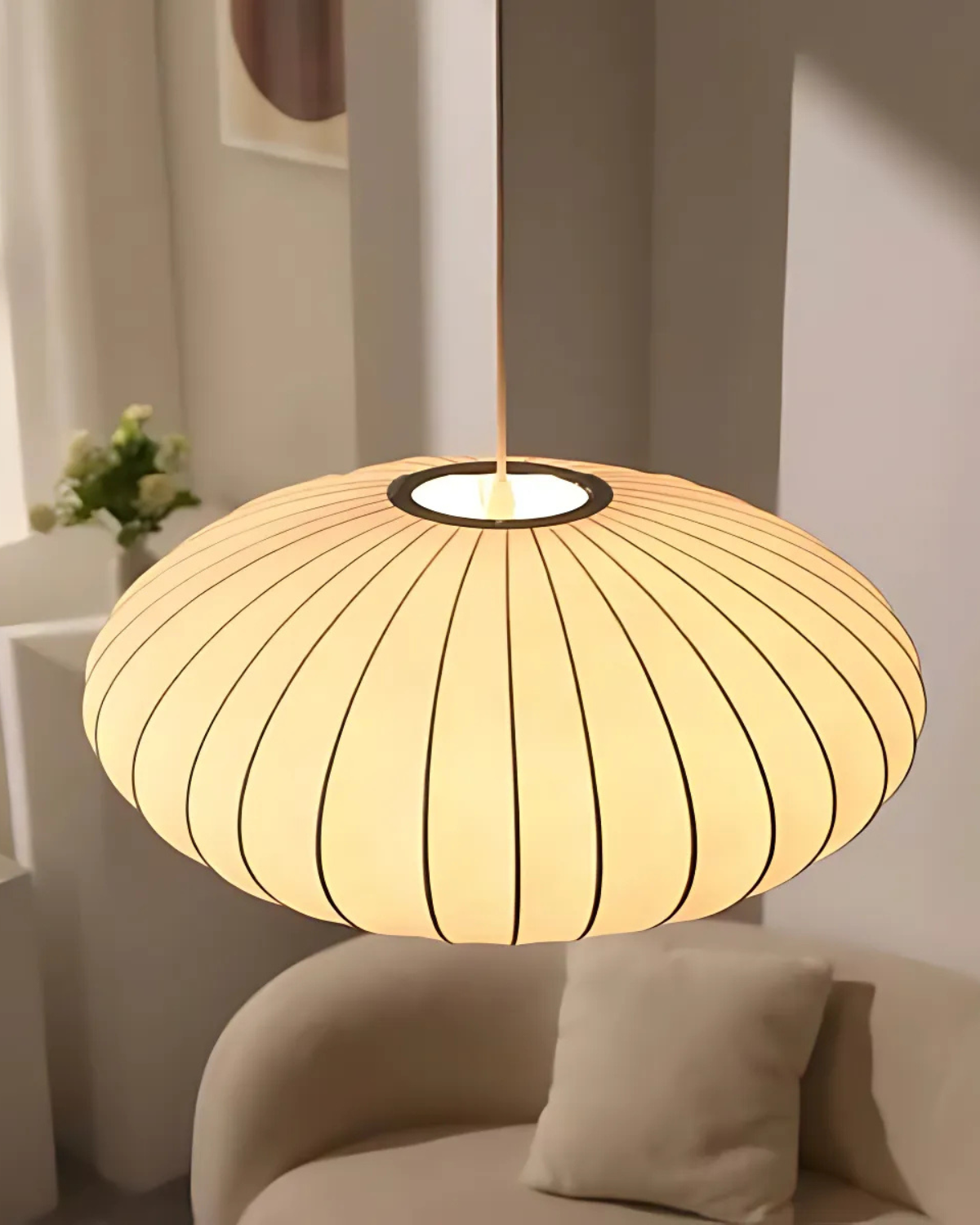 Lampa Sufitowa w Stylu Japońskim
