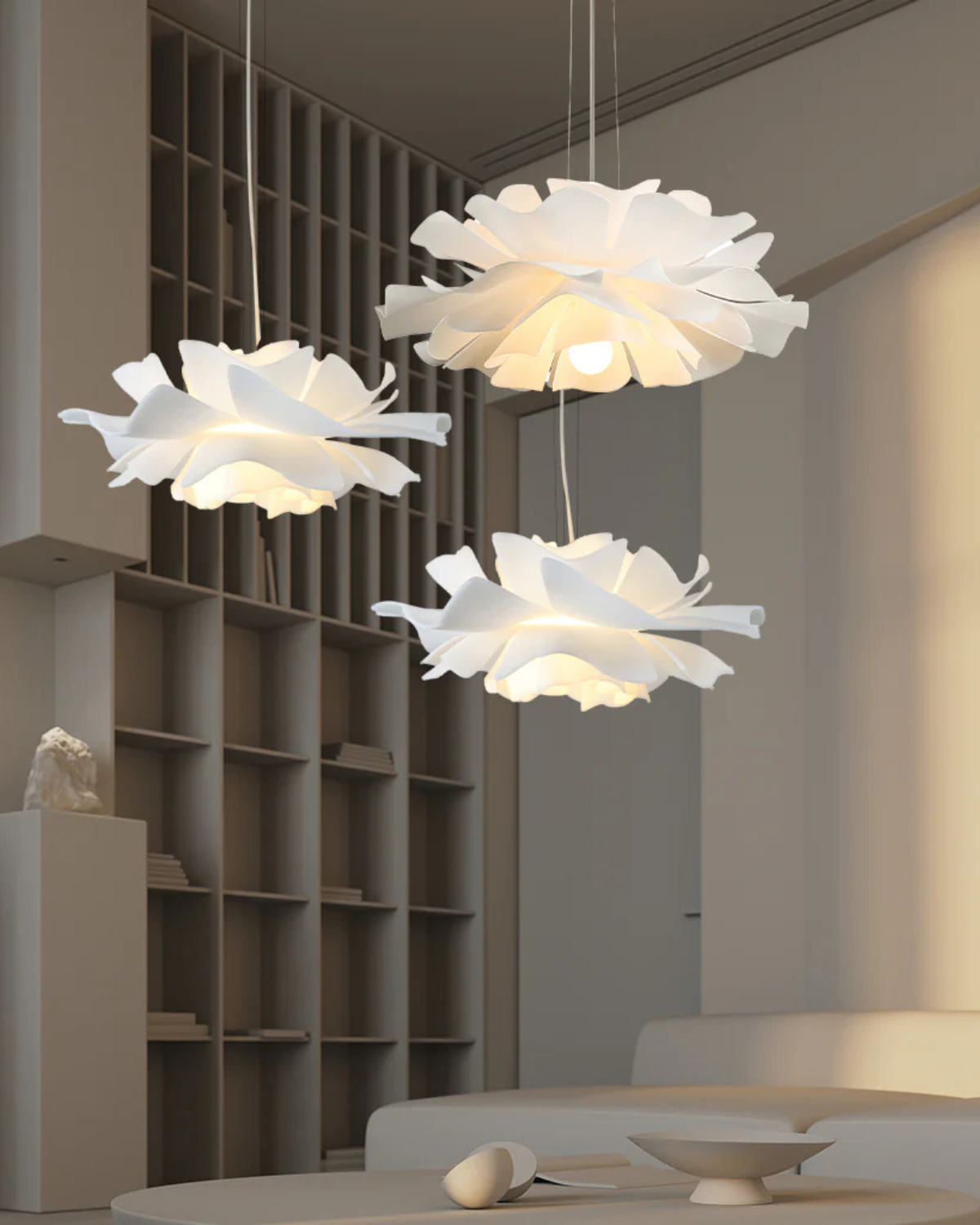 Lampa Sufitowa Inspirowana Kwiatami