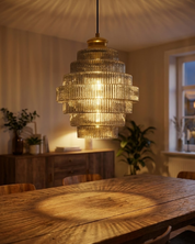 Nowoczesna Lampa Sufitowa Warstwowa