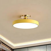 Skandynawska lampa sufitowa LED ze złotym wykończeniem