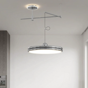 Lampa wisząca z obrotowymi ramionami