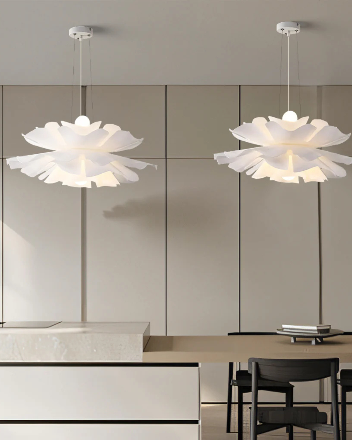 Lampa Sufitowa Inspirowana Kwiatami