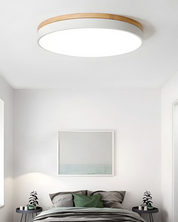 Okrągła lampa do sypialni | Lampy Sufitowe