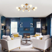 8-częściowa Lampa Sufitowa Sputnik | Lampa do Salonu