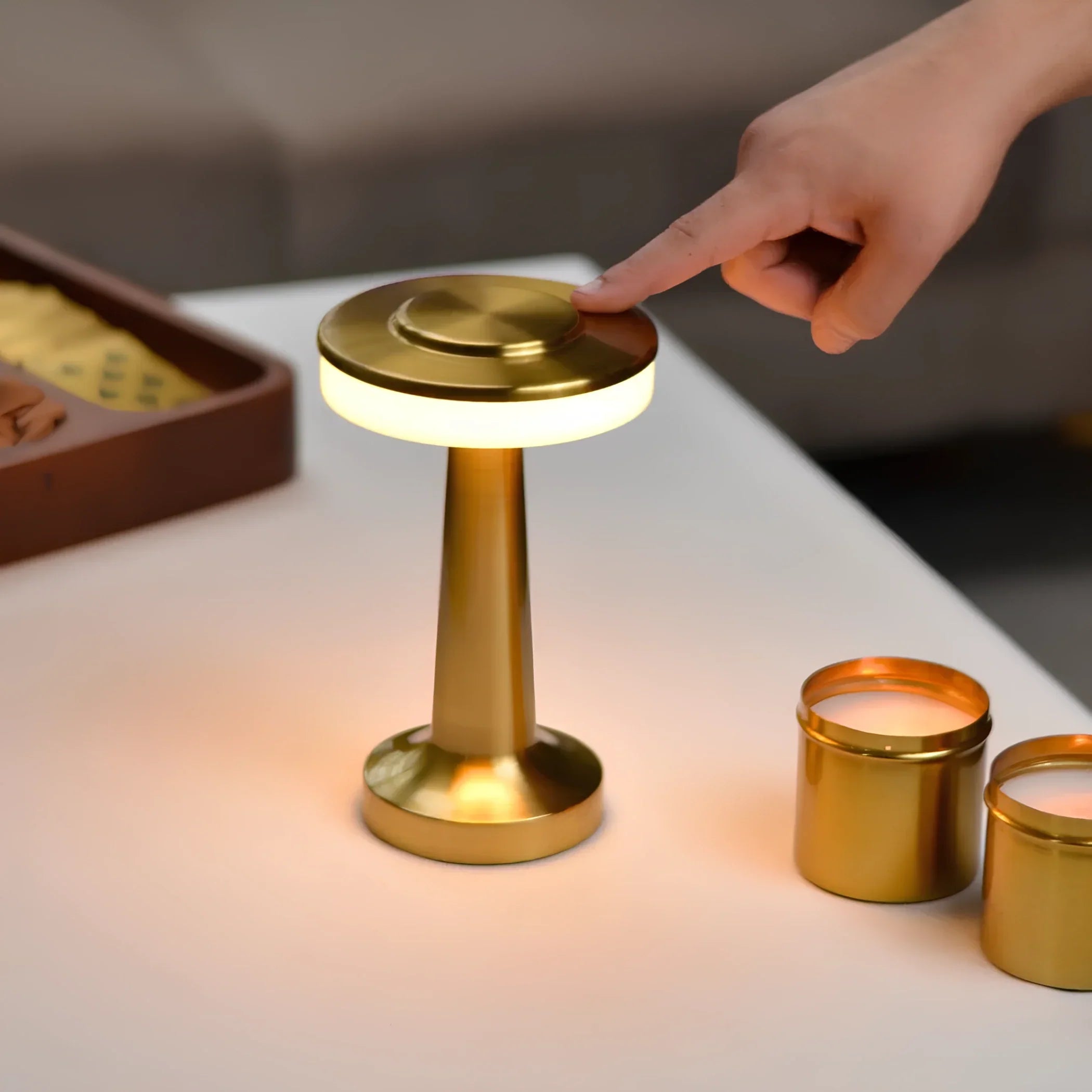 Bezprzewodowa, ładowalna Lampa Stołowa LED