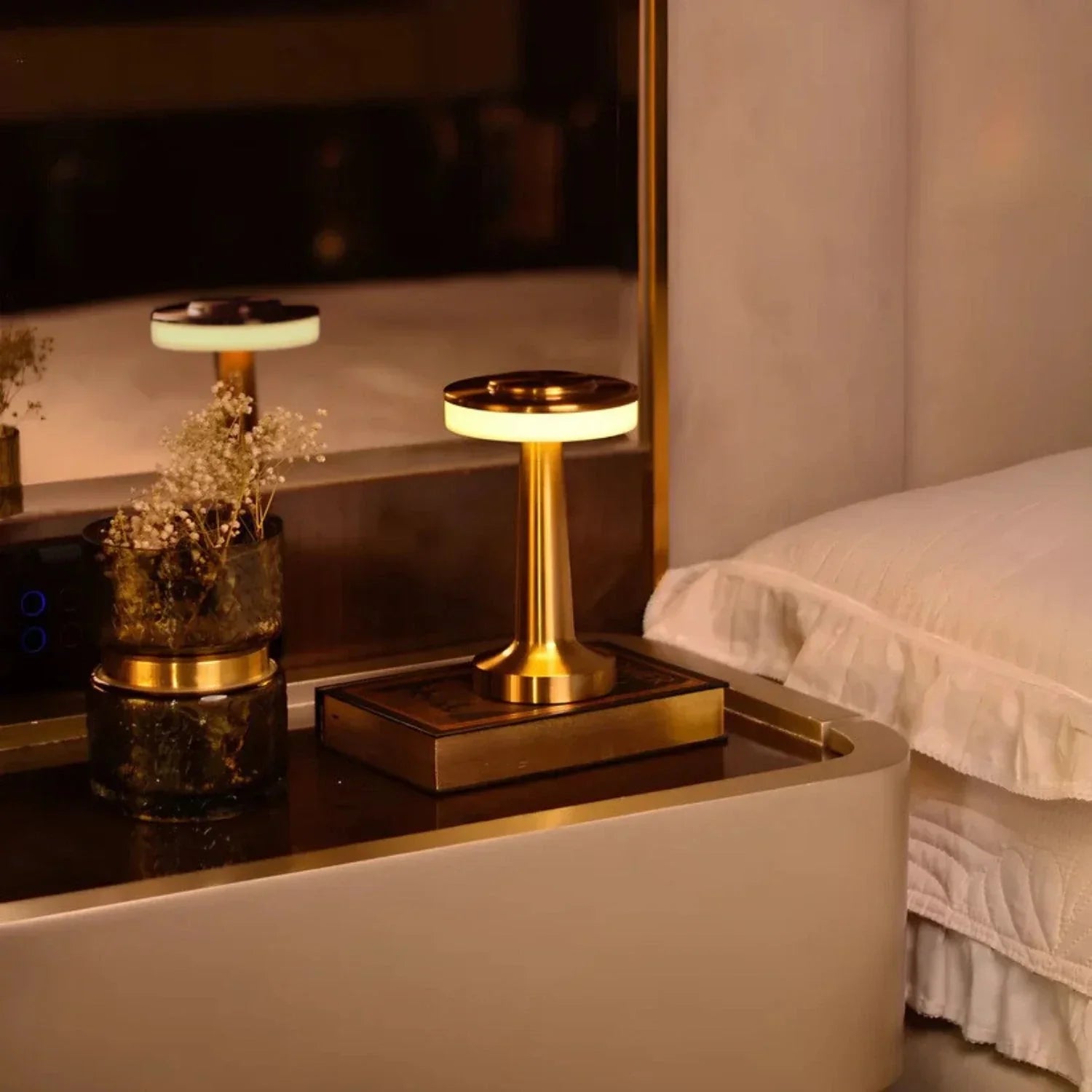 Bezprzewodowa, ładowalna Lampa Stołowa LED