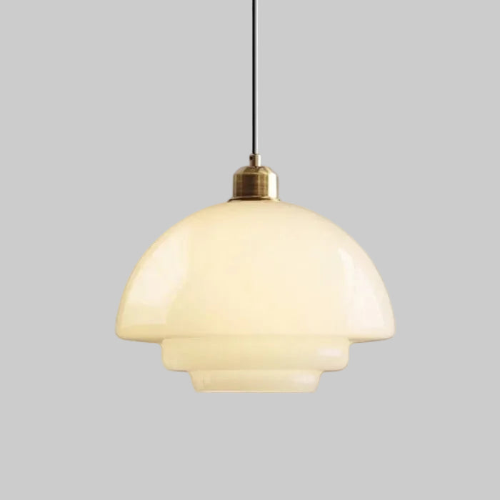 Biała Lampa Wisząca | Lampa Sufitowa do Salonu