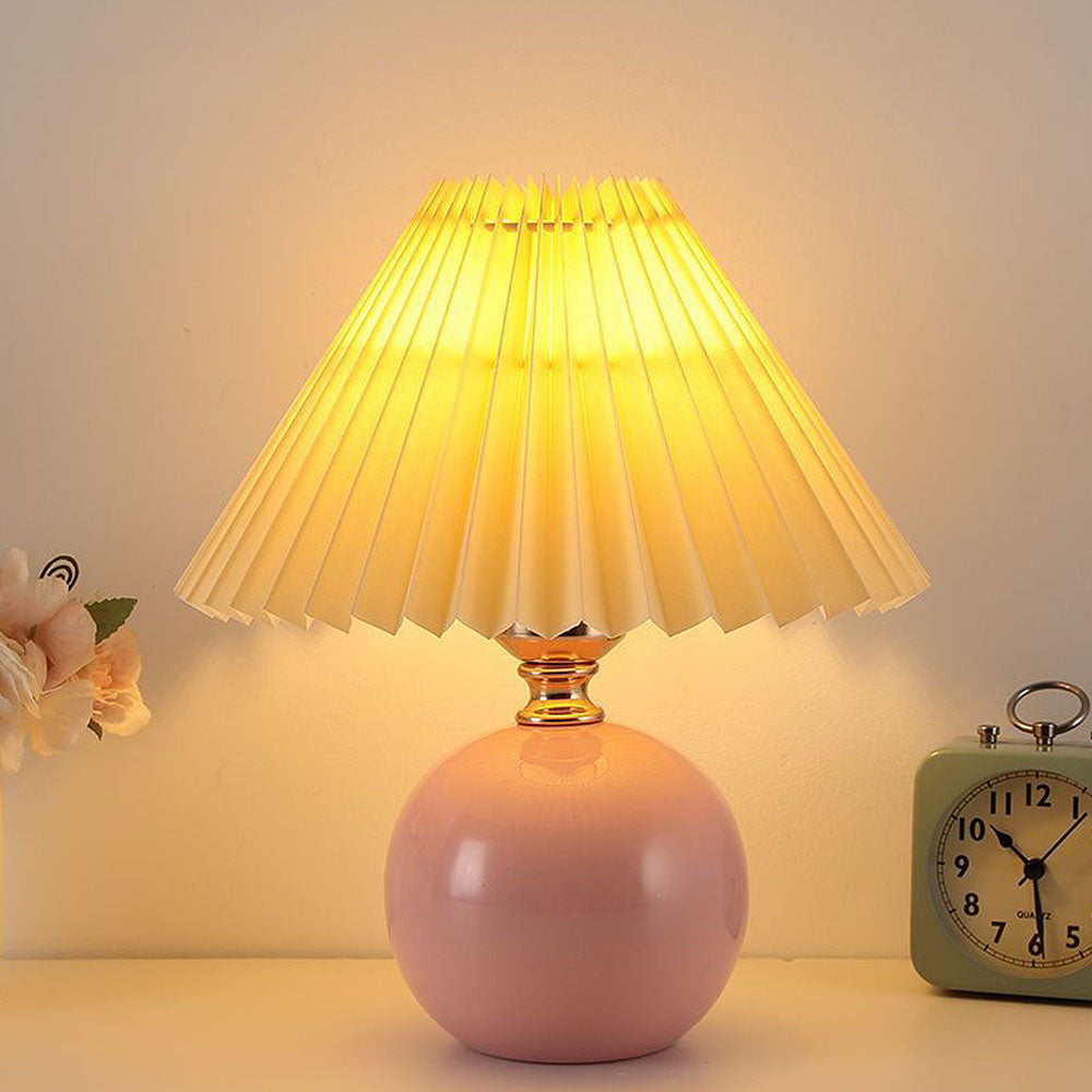 Ceramiczna Mini Lampka na Biurko
