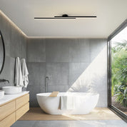 Długa Lampa Sufitowa LED | Lampa do Salonu