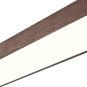 Długa Owalna Lampa Sufitowa LED | Nowoczesna