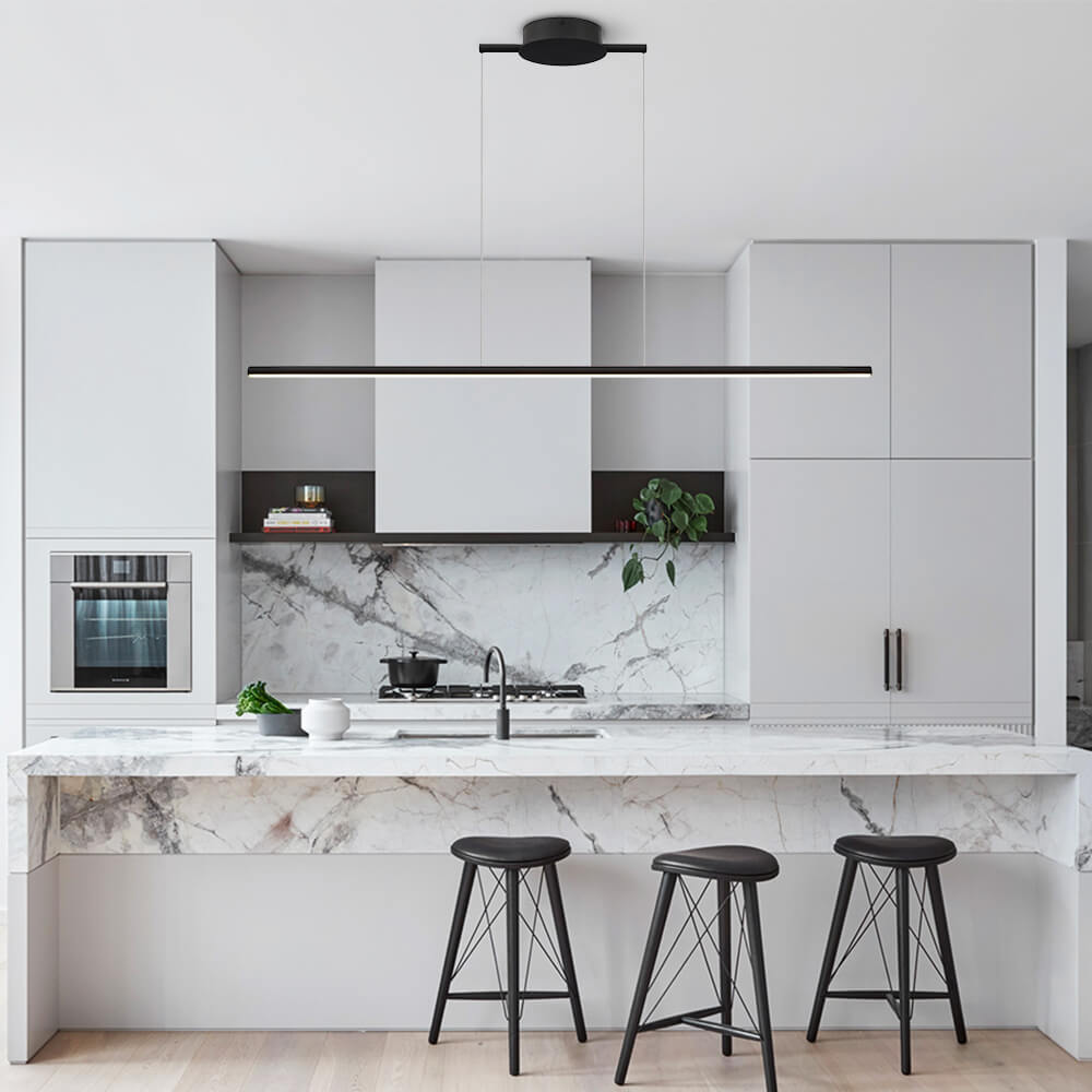 Długa i Cienka Lampa Wisząca | Lampa Sufitowa LED