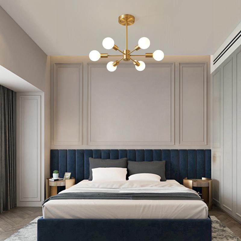 Duża Lampa Sufitowa Sputnik | 6-częściowy