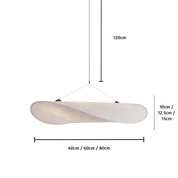 Lampa Sufitowa w Stylu Japandi