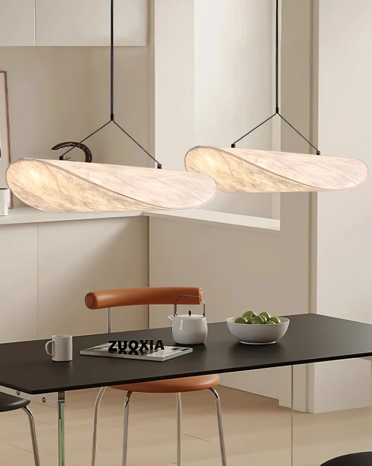 Lampa Sufitowa w Stylu Japandi