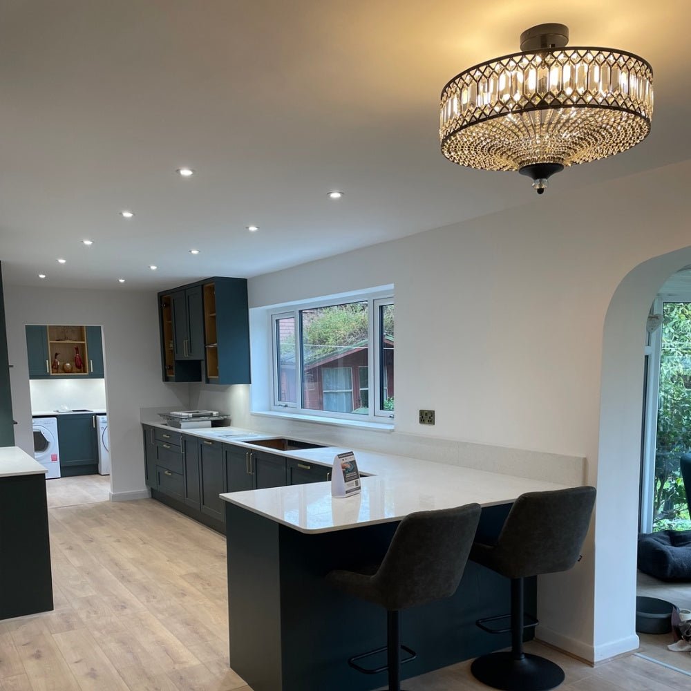 Klasyczny Kryształowy żyrandol | Lampa Sufitowa do Salonu