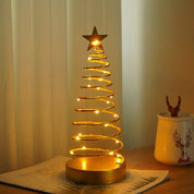 Kryształowa Lampa Stołowa LED | Boże Narodzenie