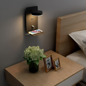 Lampa Nocna Ładująca USB | Lampa Do Sypialni Minimalistyczny Styl