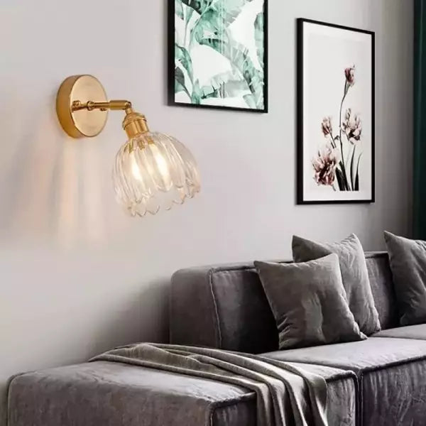 Lampa Nocna w Stylu Retro | Lampa do Sypialni