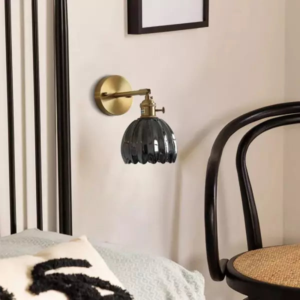 Lampa Nocna w Stylu Retro | Lampa do Sypialni