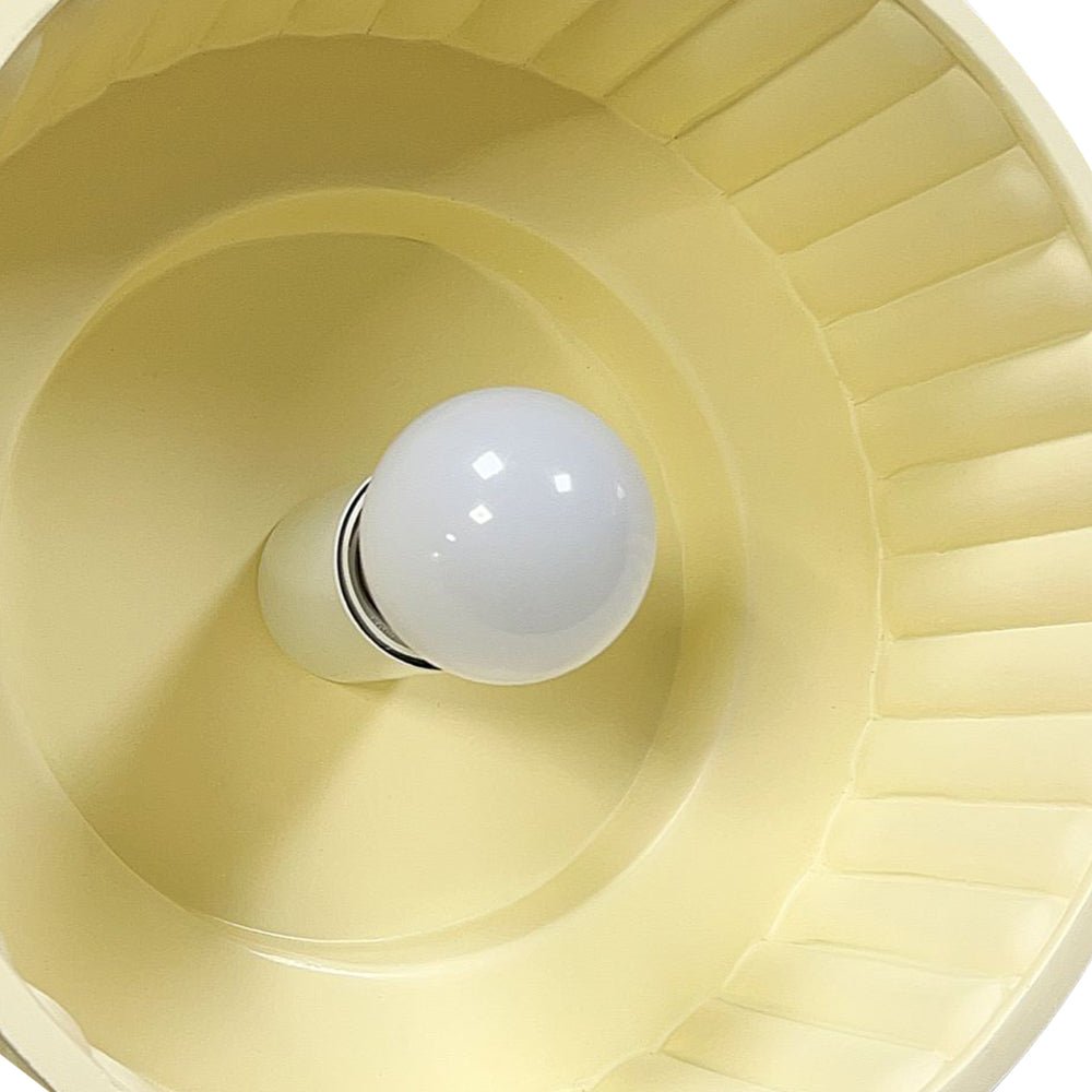 Lampa Sufitowa Kremowa | Lampa do Salonu 2-warstwowa