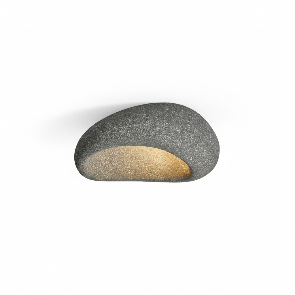 Lampa Sufitowa Wabi-Sabi Dla Ciepłej Atmosfery | Lampa do Salonu
