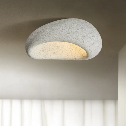Lampa Sufitowa Wabi-Sabi Dla Ciepłej Atmosfery | Lampa do Salonu