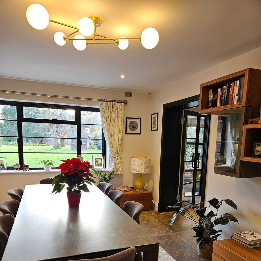 Lampa Sufitowa w Kształcie Krzyża | 6-częściowy