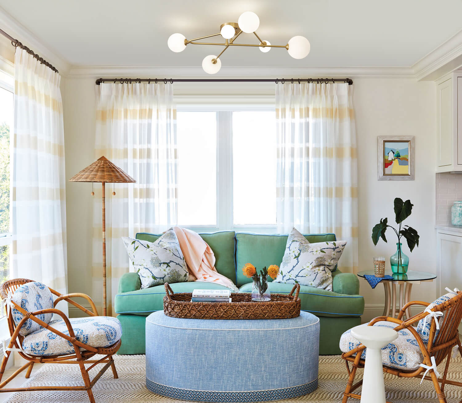 Lampa Sufitowa w Kształcie Krzyża | 6-częściowy