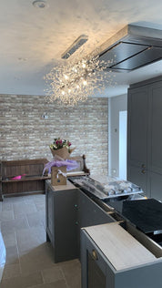 Lampa Sufitowa w Kształcie Płatka śniegu | 12-częściowa