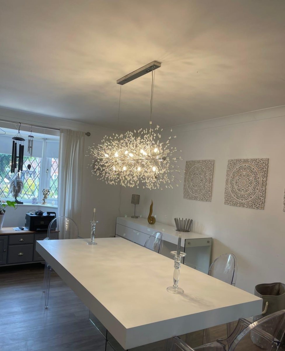 Lampa Sufitowa w Kształcie Płatka śniegu | 12-częściowa