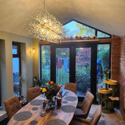 Lampa Sufitowa w Kształcie Płatka śniegu | 12-częściowa