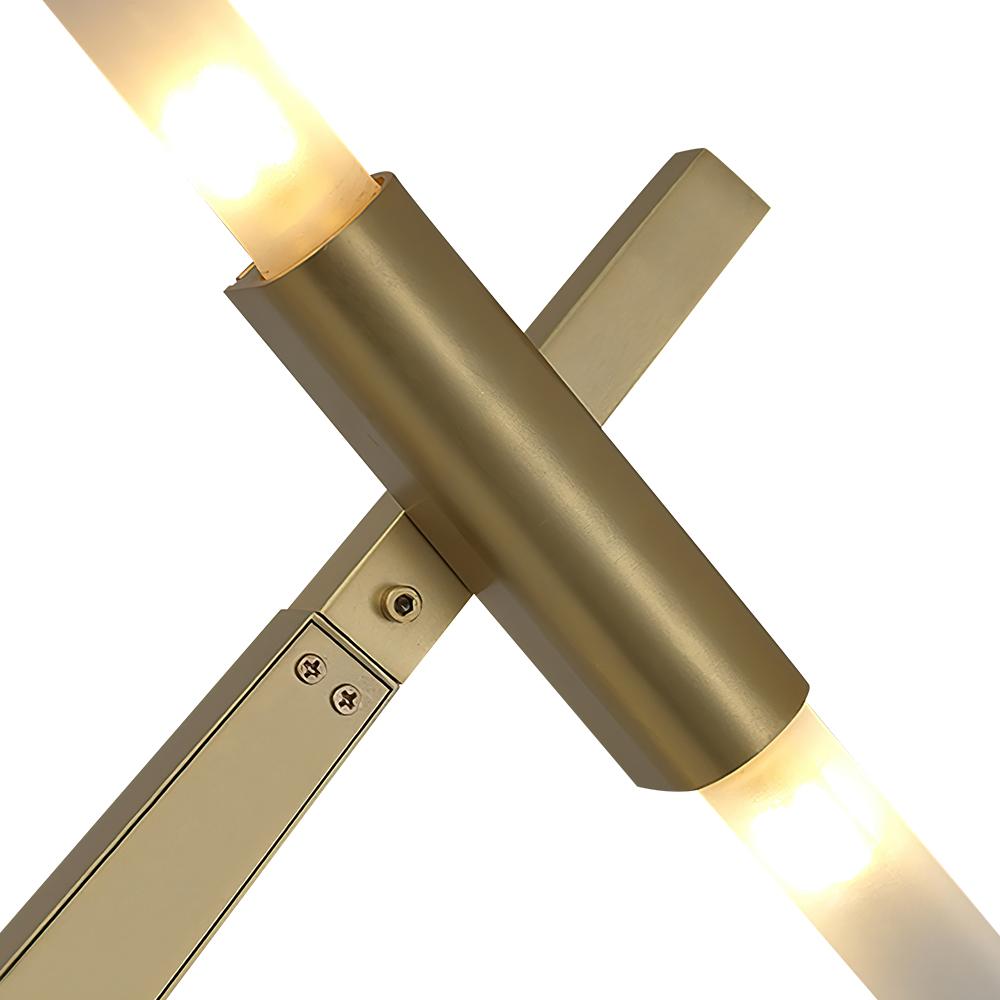 Lampa Sufitowa w Kształcie Szczytu | Nowoczesna Lampa do Salonu