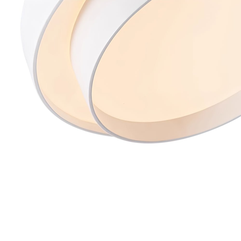 Lampa Sufitowa z Pierścieniami Koncentrycznymi | Lampa do Sypialni