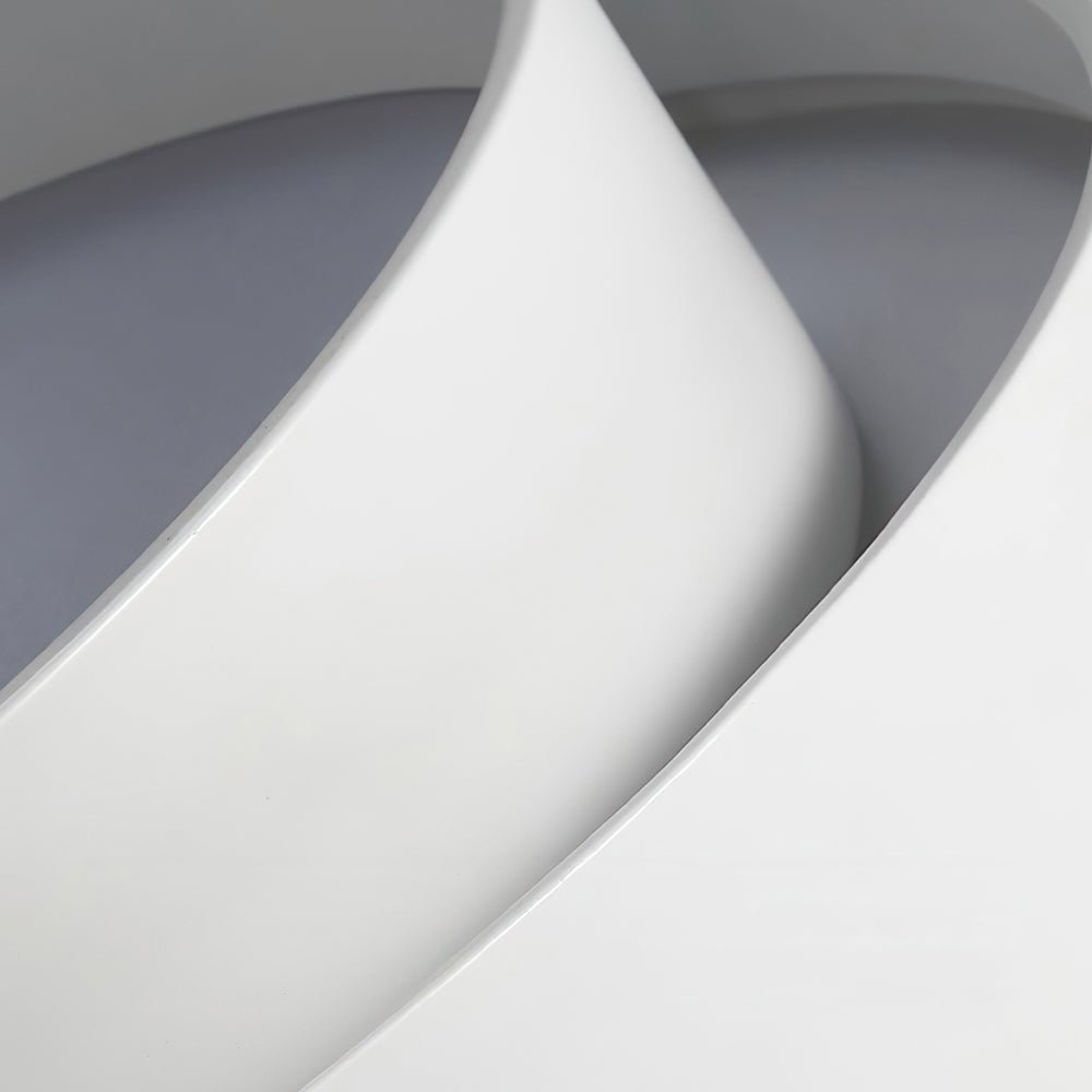 Lampa Sufitowa z Pierścieniami Koncentrycznymi | Lampa do Sypialni