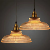 Lampa Wisząca w Paski Kryształowe | Lampa Sufitowa