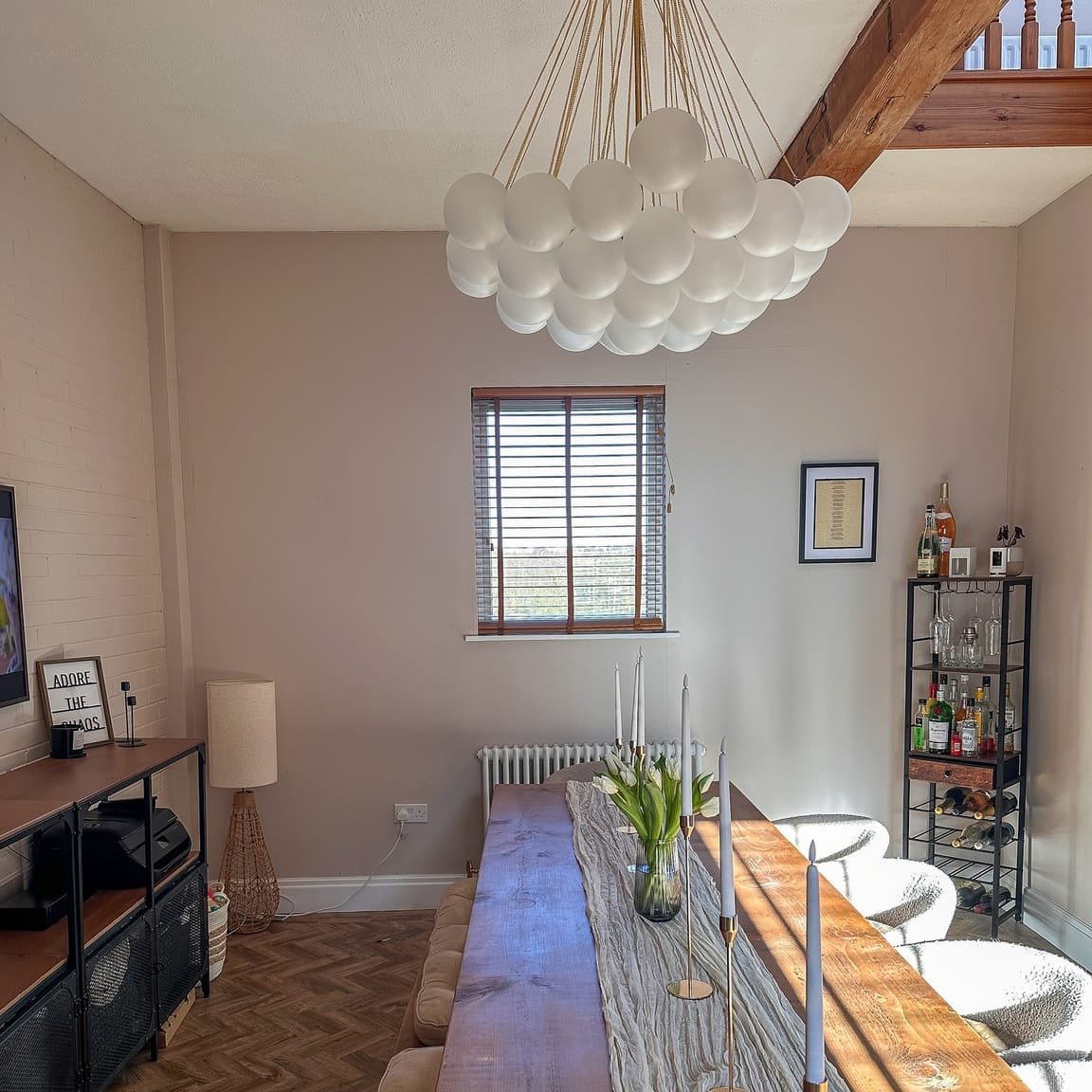 Lampa do Salonu w Kształcie Klastra Bąbelków | Lampa Sufitowa