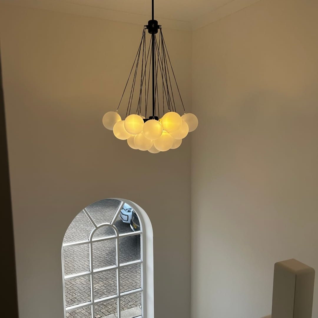 Lampa do Salonu w Kształcie Klastra Bąbelków | Lampa Sufitowa
