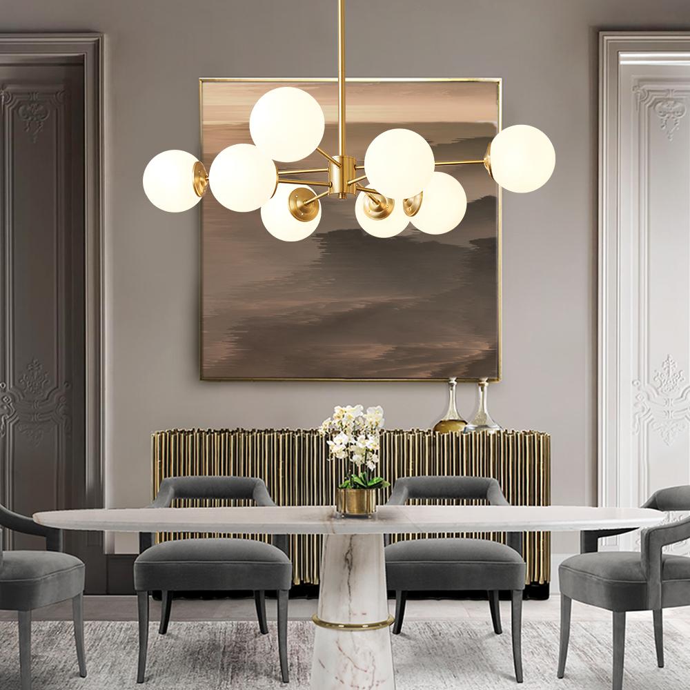 Lampa do Salonu w Stylu Mid-Century Modern | Lampy Sufitowe