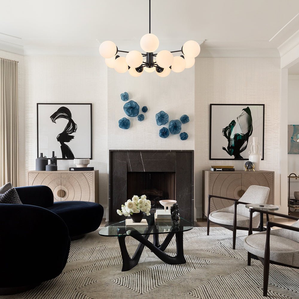 Lampa do Salonu w Stylu Mid-Century Modern | Lampy Sufitowe